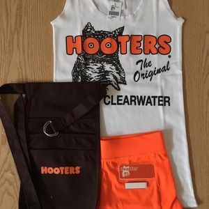 New Hooters Uniform still in package